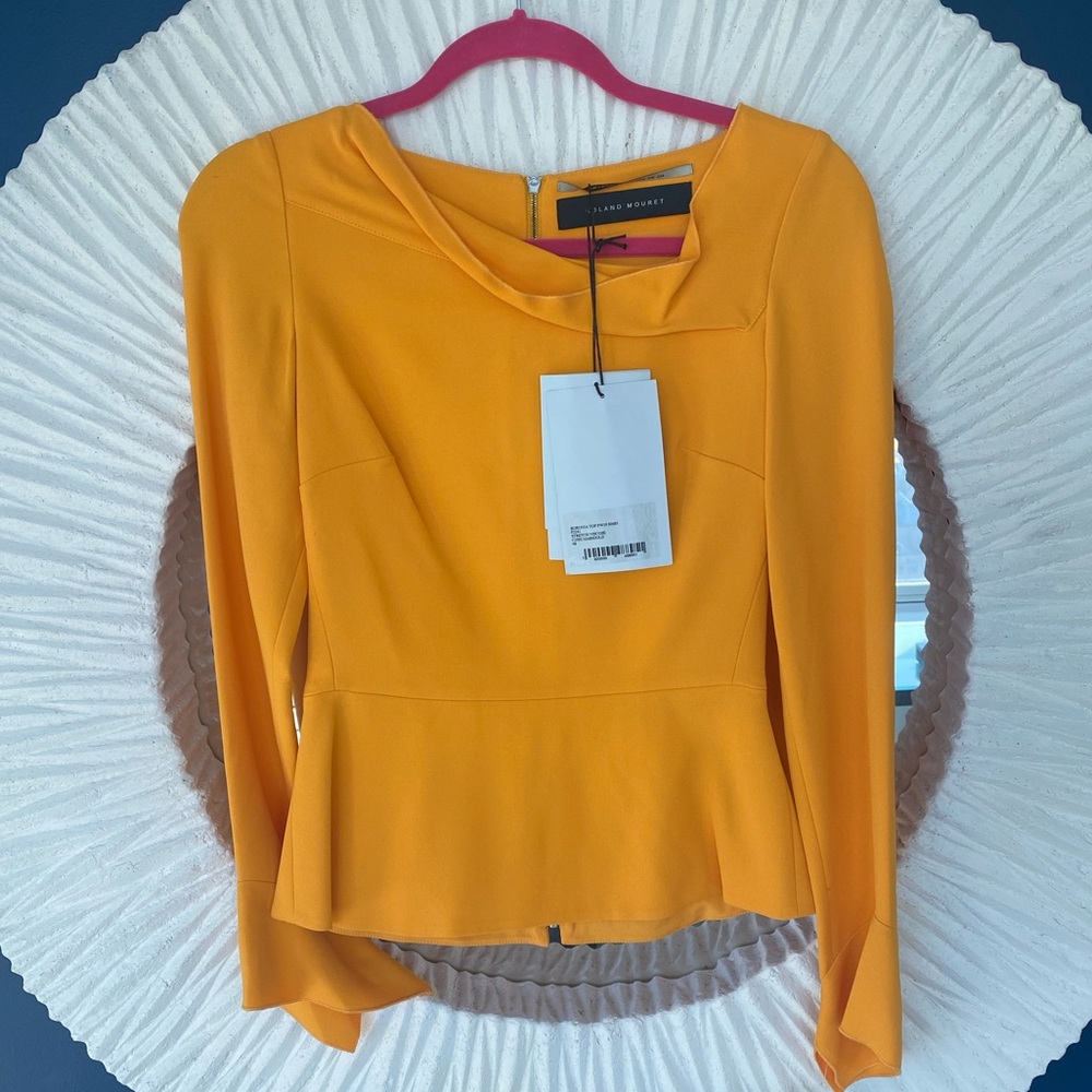 Roland Mouret stretch Boronia top
